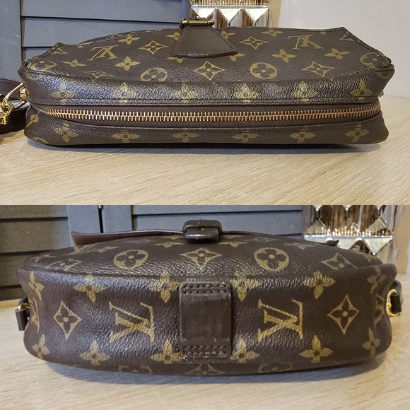 Authentic LOUIS VUITTON Jeune Fille GM Monogram Crossbody Shoulder Bag - Picture 5 of 11